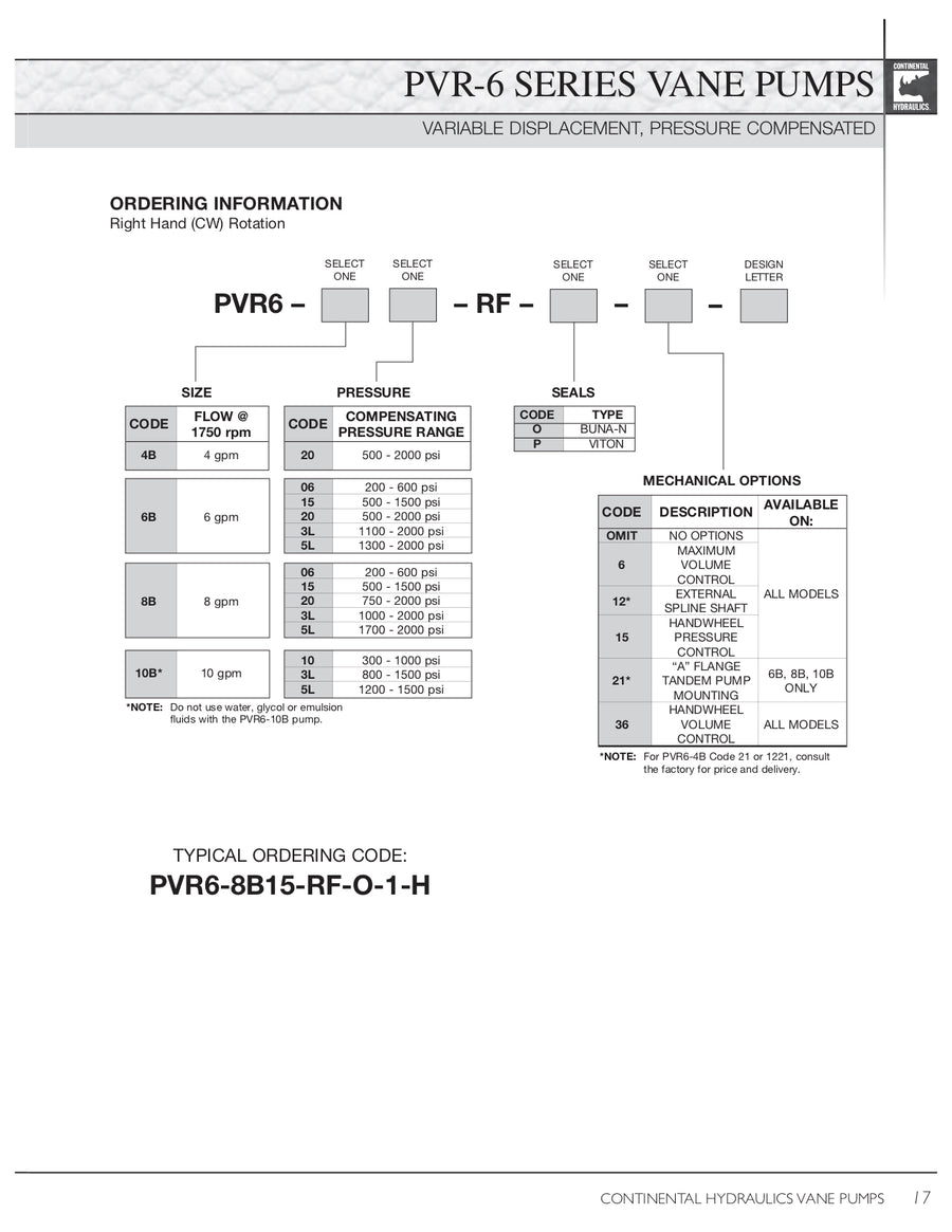 PVR6-4B20-RF-O-6-H